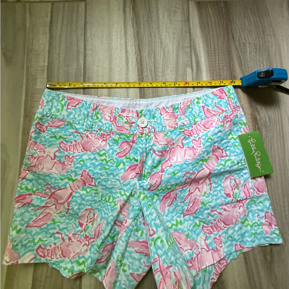 NWT Lilly Pulitzer Lobstah Roll Callahan Shorts Size 6 - Picture 6 of 9